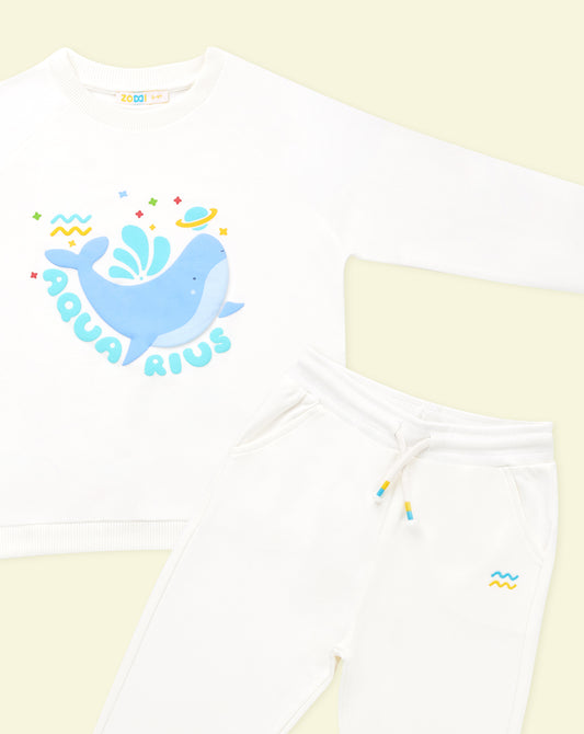 Zoddi™ Starborn Aquarius Snuggler Crewneck & Joggers Bundle
