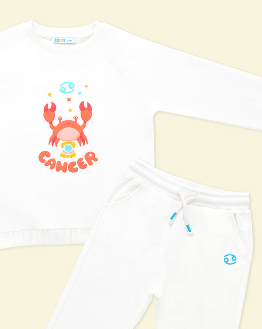 Zoddi™ Starborn Cancer Snuggler Crewneck & Joggers Bundle