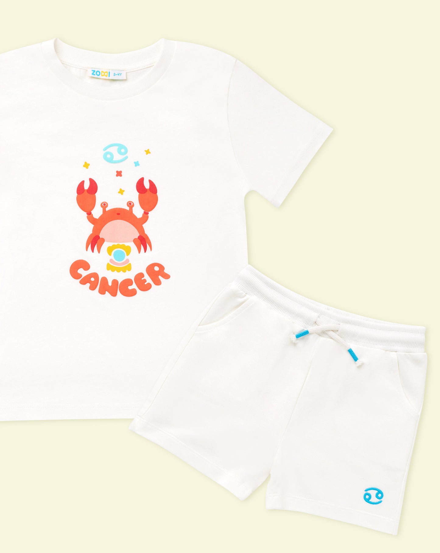 Zoddi™ Starborn Cancer Explorer T-Shirt & Shorts Bundle