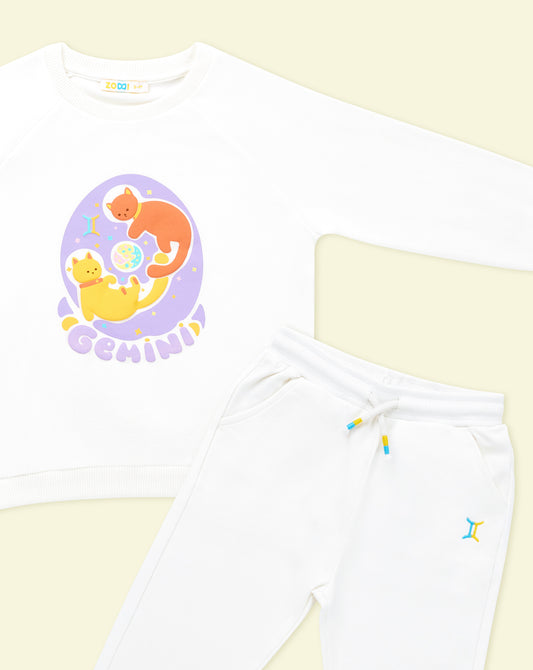 Zoddi™ Starborn Gemini Snuggler Crewneck & Joggers Bundle