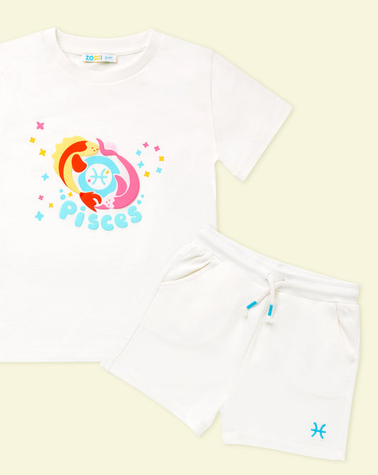 Zoddi™ Starborn Pisces Explorer T-Shirt & Shorts Bundle