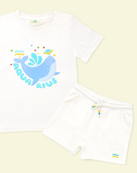 Zoddi™ Starborn Aquarius Explorer T-Shirt & Shorts Bundle