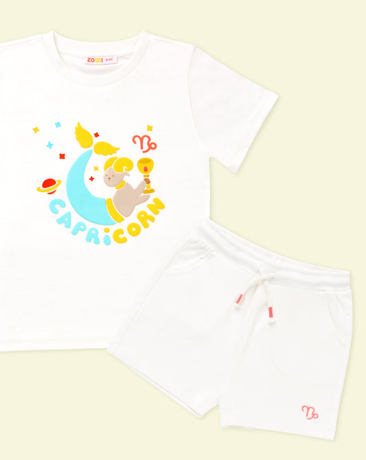 Zoddi™ Starborn Capricorn Explorer T-Shirt & Shorts Bundle