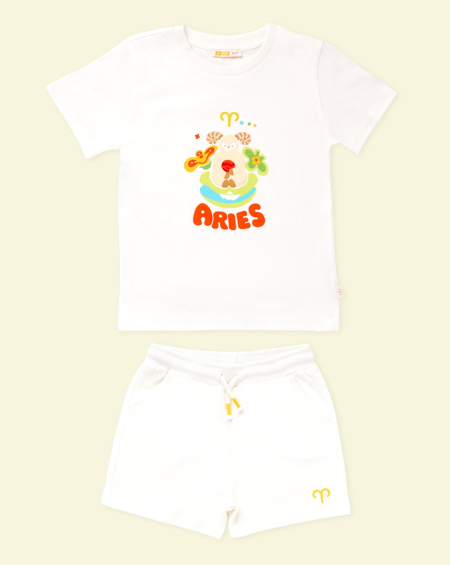 Zoddi™ Starborn Aries Explorer T-Shirt & Shorts Bundle